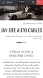 Mobile Screenshot of jaydeeautocables.com.au